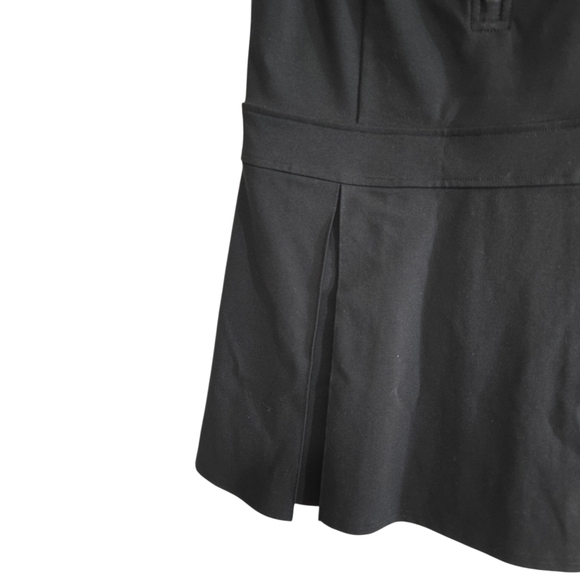 Varley The Wilde Inverted Pleat Half-zip Tennis Dress In Black Small - Picture 7 of 8